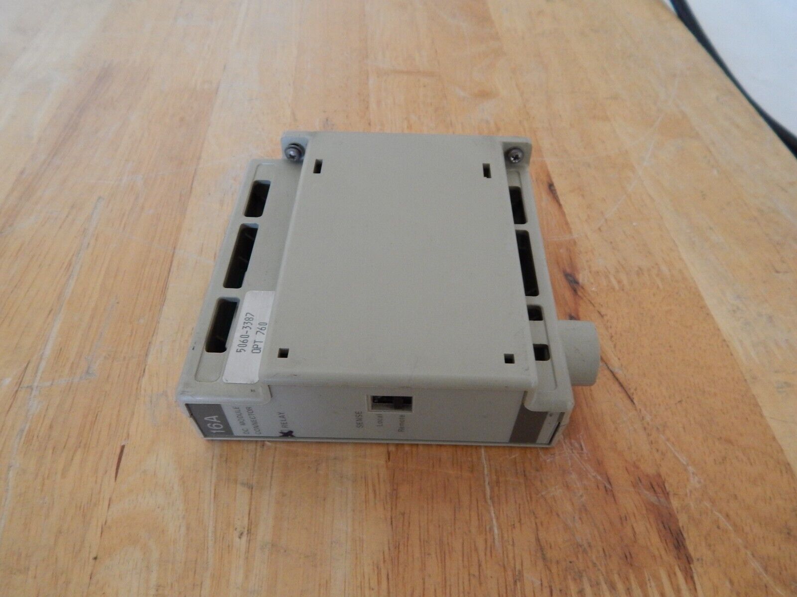 Agilent 5060-3387 16A Relay DC Module Connector OPT 760 (175 in stock) Agilent 5060-3387 16A Relay DC Module Connector OPT 760 (175 in stock)